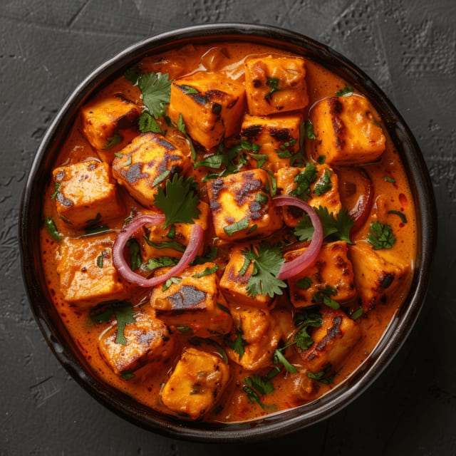 Panner tikka masala.