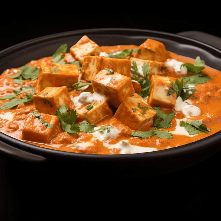 Savor our paneer makhani