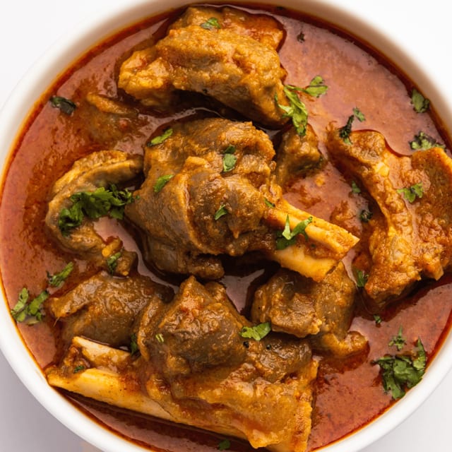 Karahi Lamb.