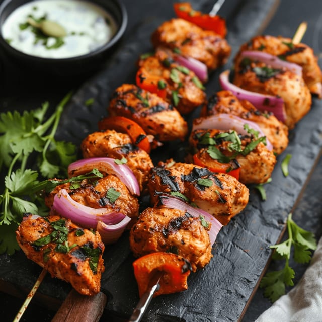 Chicken Tikka Dry.