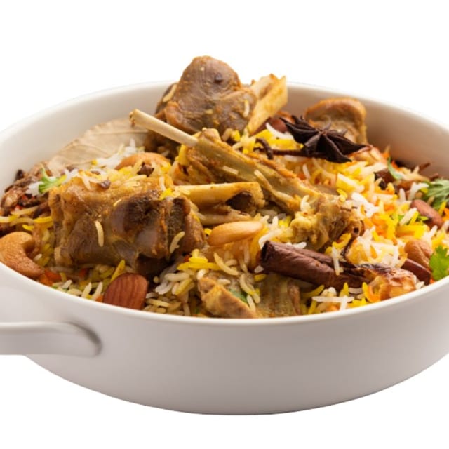 Goat Biryani.