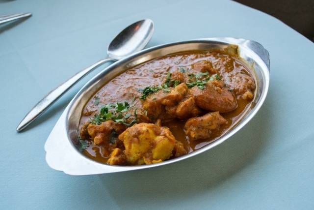 Andhra Chicken Curry.